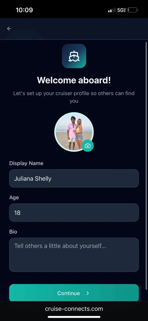 Screenshot #2 pour Cruise Connect App