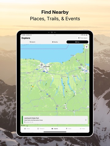 Adventure Passport iPad screenshot