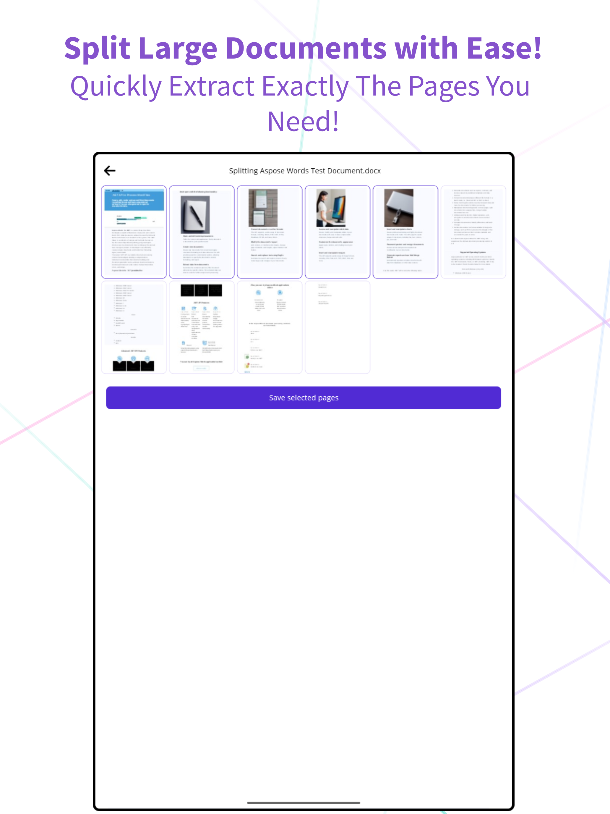 Aspose.Words - Document Tools