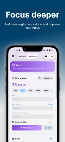 INTENTION APP screenshot
