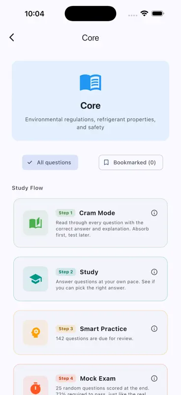 608 Practice screenshot 2 of 10