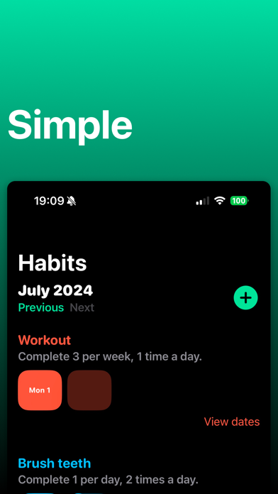 Habs: Habit Tracker Screenshot