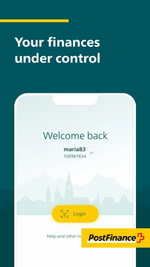 PostFinance App screenshot 1