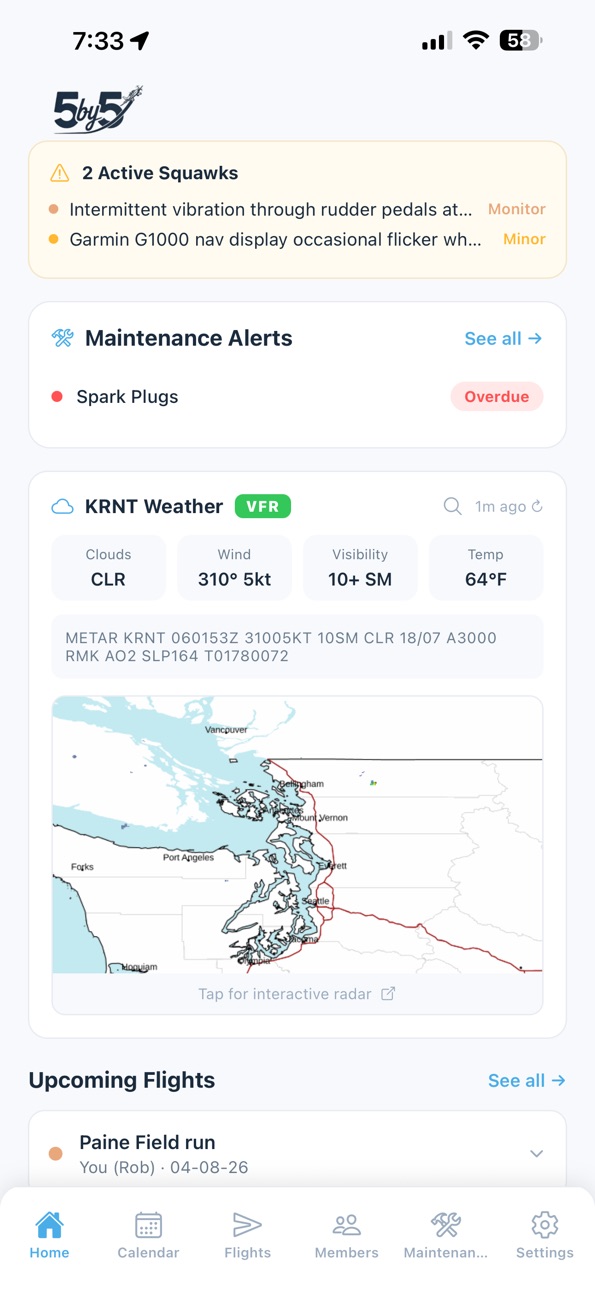 iPhone screenshot
