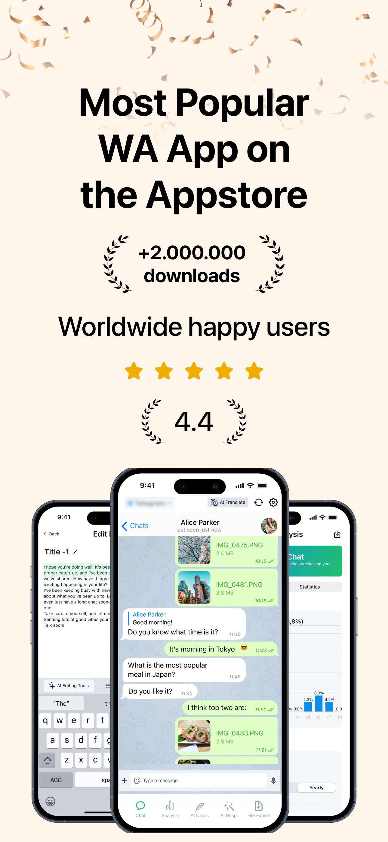 Messenger AI for WA & More