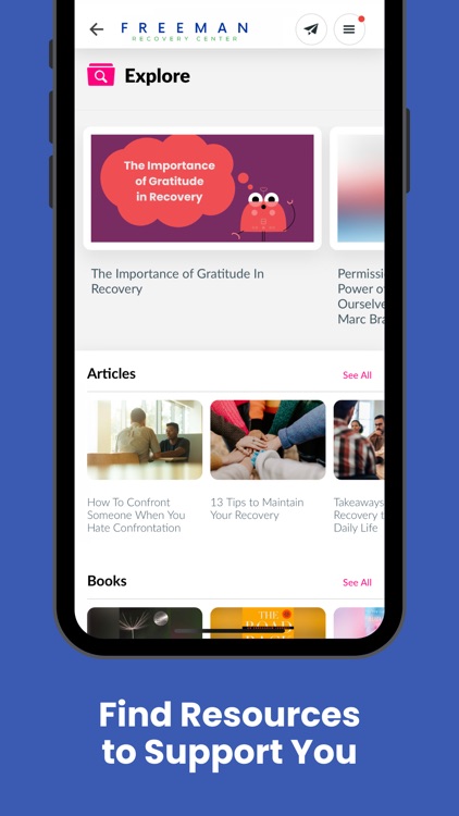 Freeman Recovery Center screenshot-3