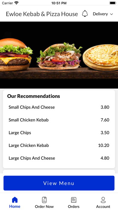 Ewloe Kebab and Pizza House Screenshot