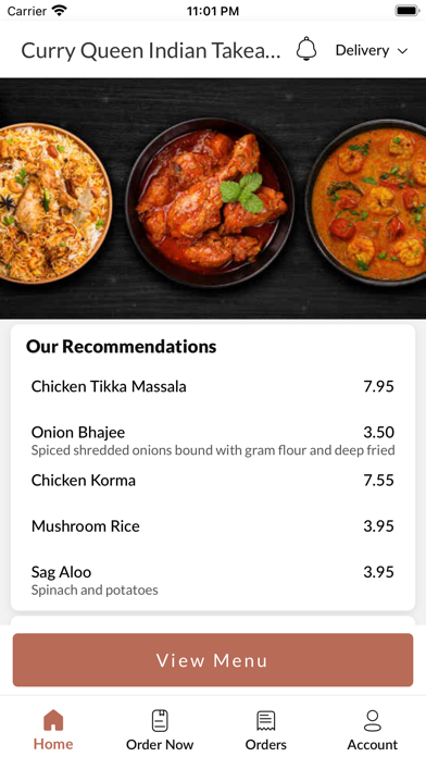 Curry Queen Indian Takeaway Screenshot