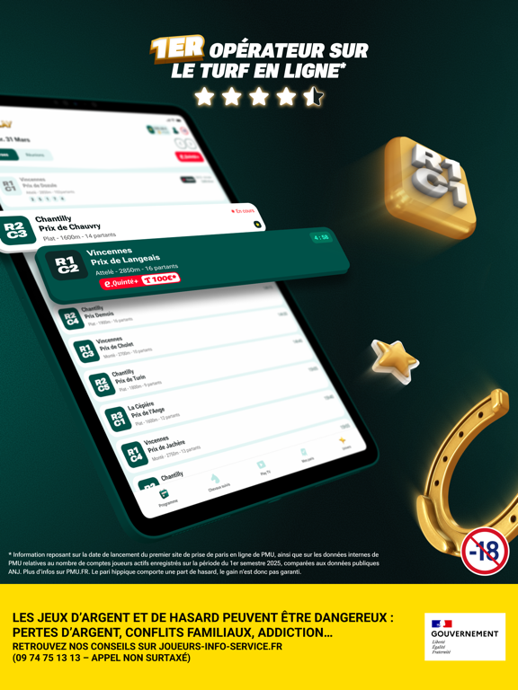 Screenshot #5 pour PMU PLAY - Sport, Turf & Poker