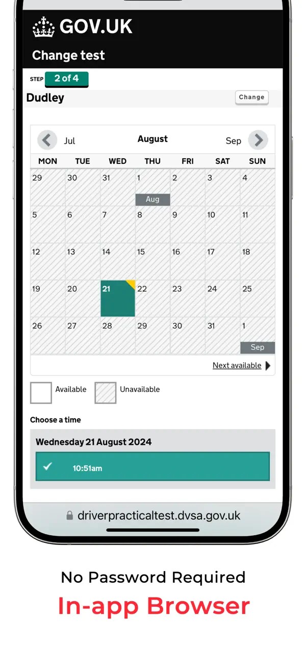 Screenshot #2 pour Testi Driving Cancellations UK