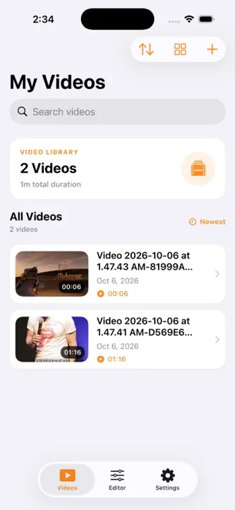 Vidmore :Video Player & Editor screenshot 1
