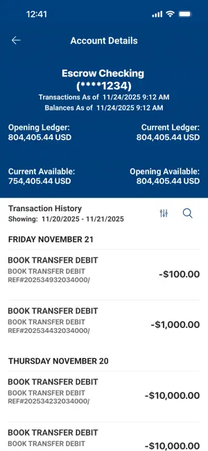 First American Trust iBanking screenshot 4