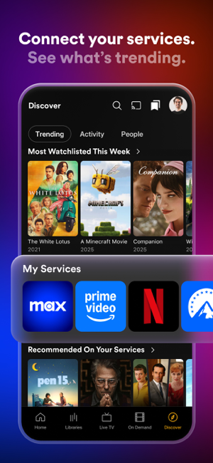 ‎Plex: Watch Live TV and Movies Screenshot