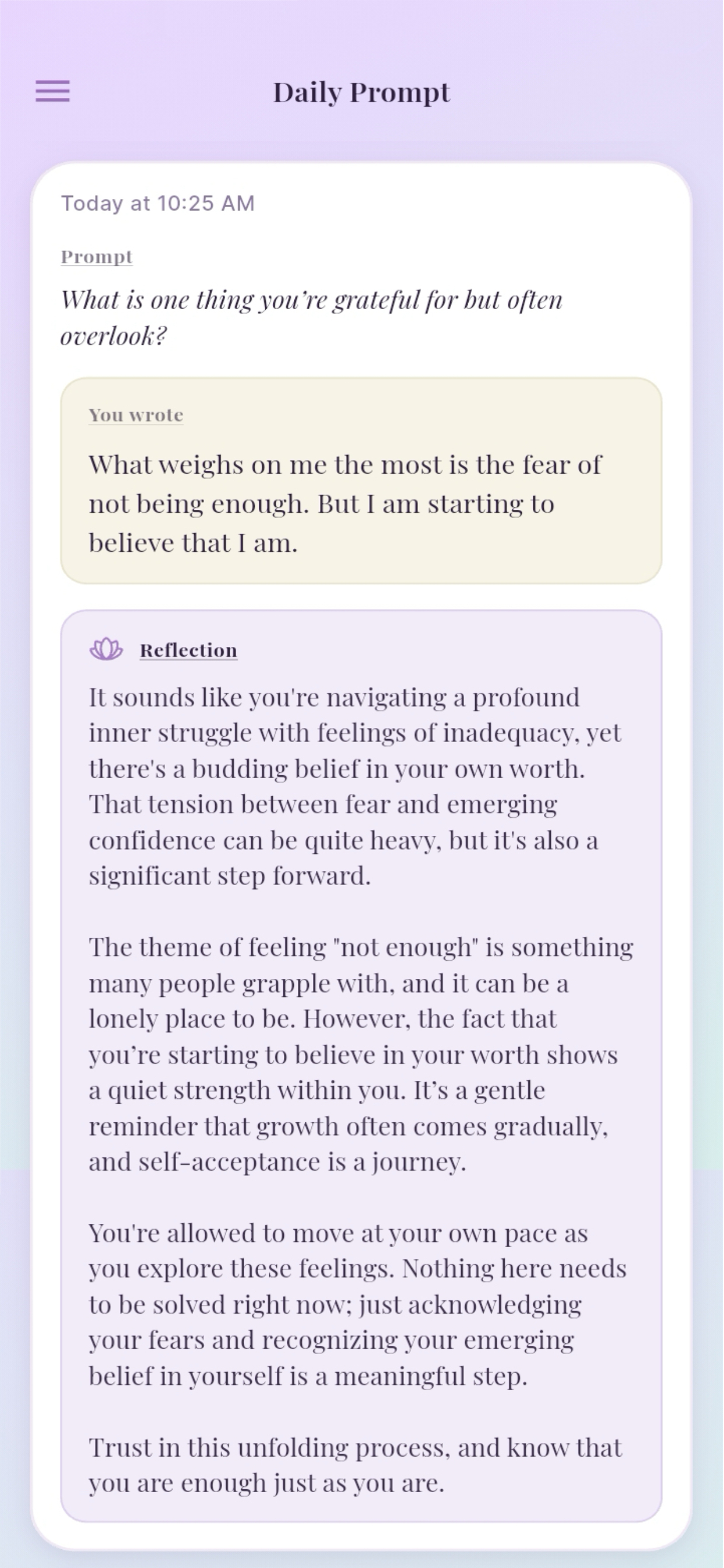 SoulFrame Journal screenshot 3