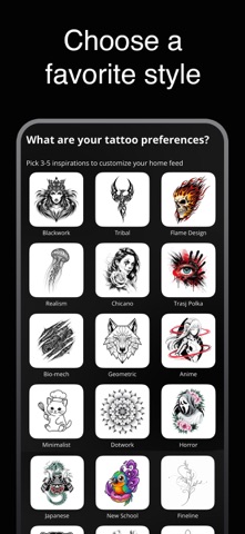 InkArty: Tattoo AI Generator Screenshot 4 of 8