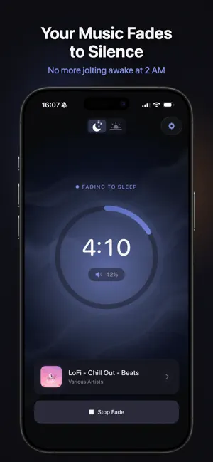 DriftOff - Sleep & Wake Timers screenshot 2