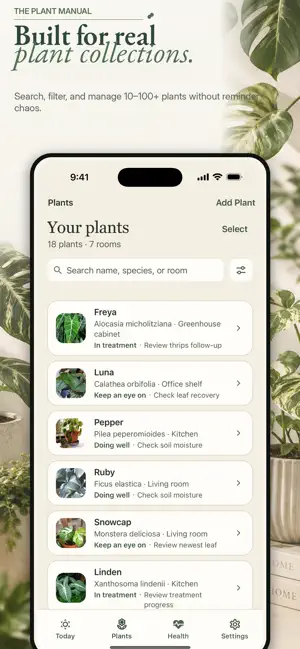 The Plant Manual: Plant Care screenshot 3