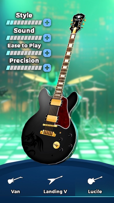 Screenshot #2 pour Guitar Band: Rock Battle Game