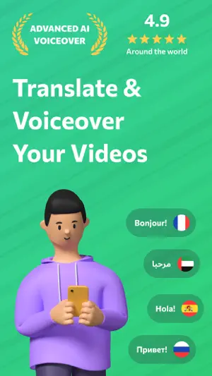 Dubby AI. Video translator. screenshot 1