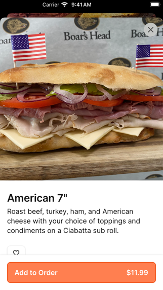 6th Street Deli iPhone screenshot 3 - Food & Drink app