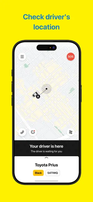 BIP IT - Taxi App, 24/7 screenshot 3