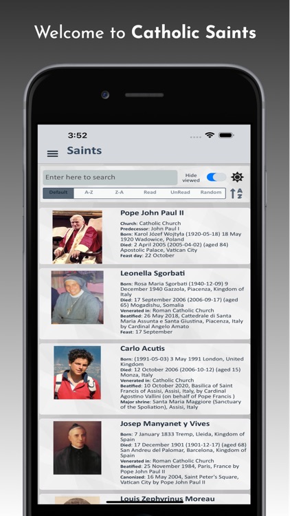 Catholic Saints & Blessed