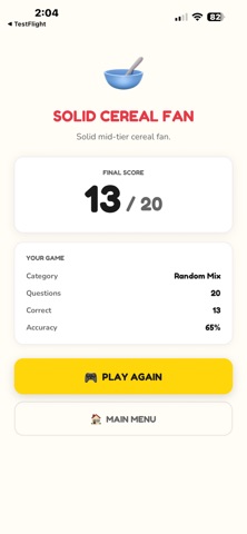 Cereal Killer Trivia screenshot 7