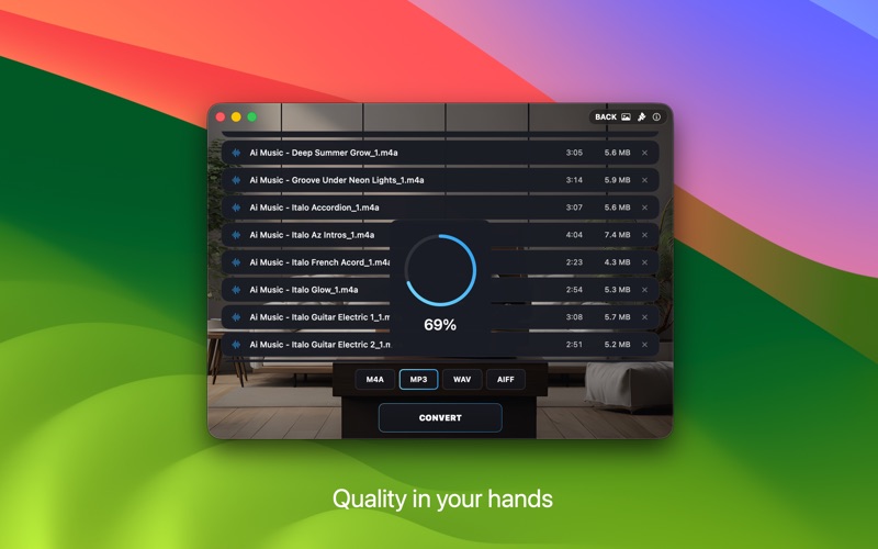 Offline Audio Converter screenshot