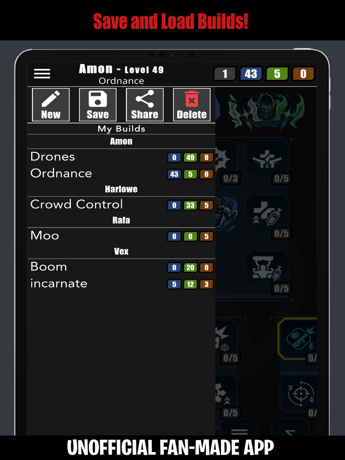 Skill Tree for Borderlands 4 ipad screenshot 3