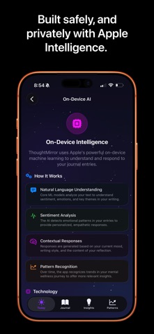 Thought Mirror AI Mind Model Screenshot 2