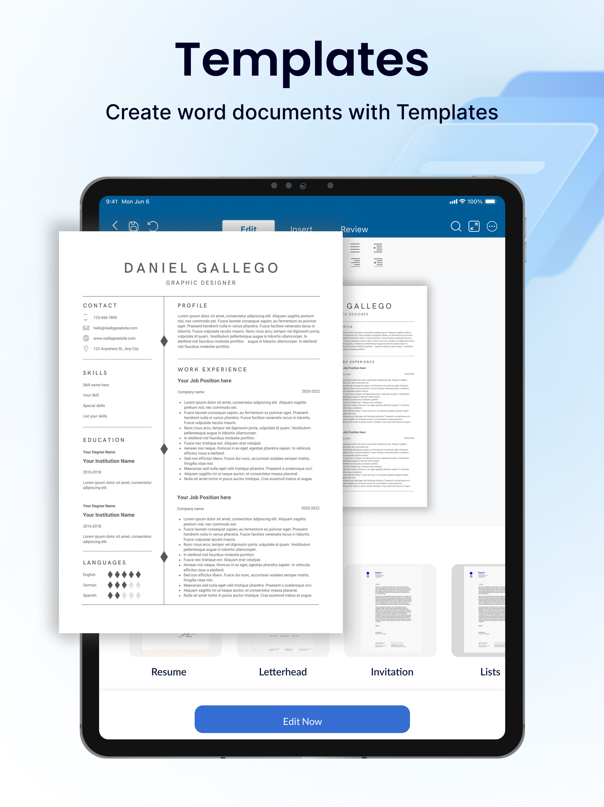 Word Editor: Docs & Docx Files