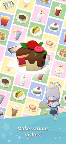 Cat Chef : food venture iPhone screenshot