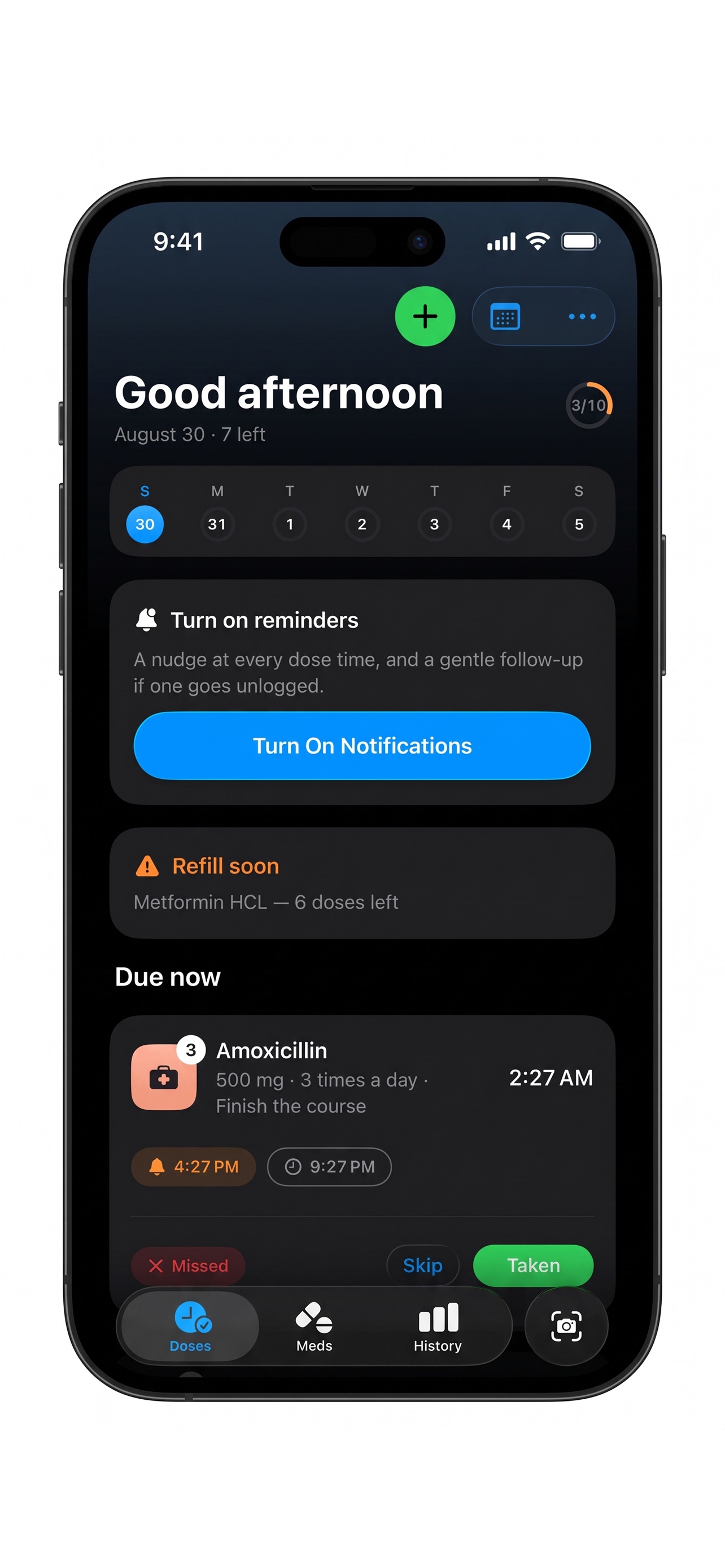 Screenshot 1 of Daily Meds - Reminder