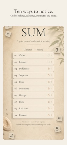 SUM — Quiet Math Puzzles screenshot 2