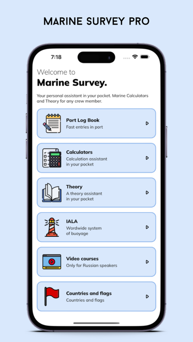 Screenshot #1 pour Marine Survey Pro