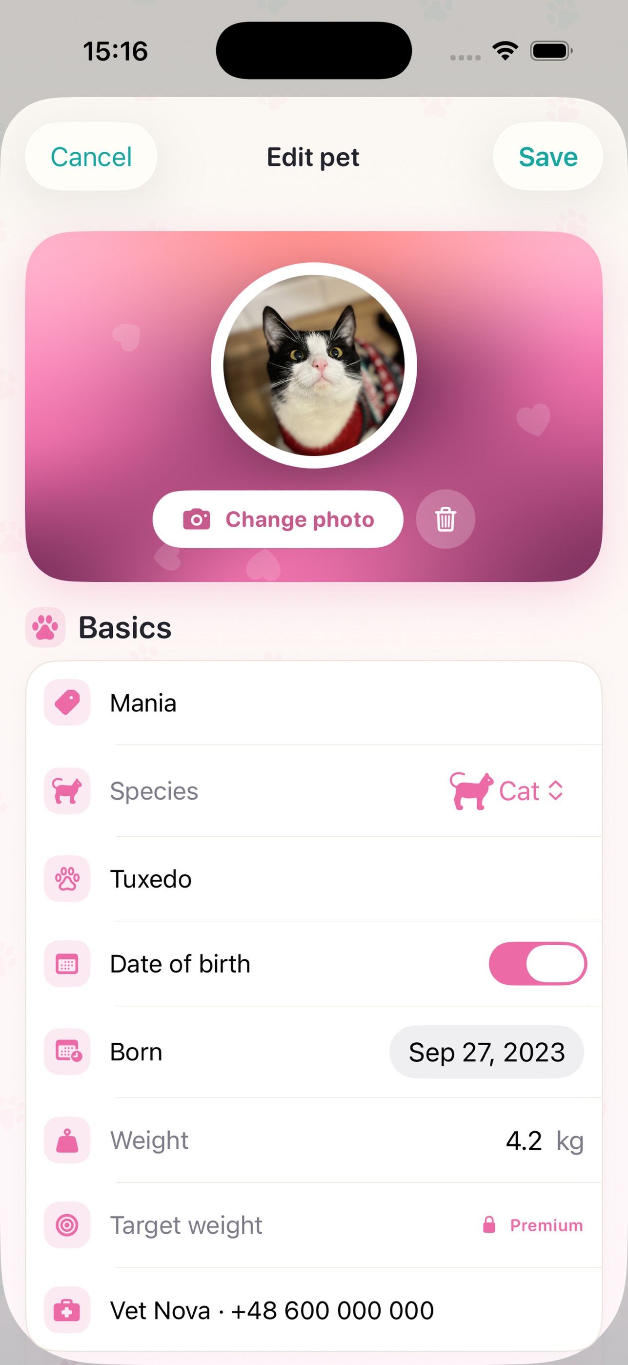 Screenshot 10 of Petsake: Pet Health Records
