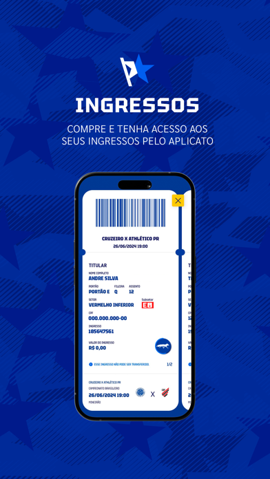 Cruzeiro: Nação Azul Screenshot