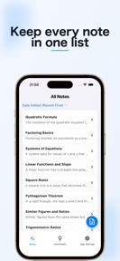 Note Mplus - Math Notes screenshot