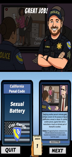 Cop Cards California APE screenshot 8