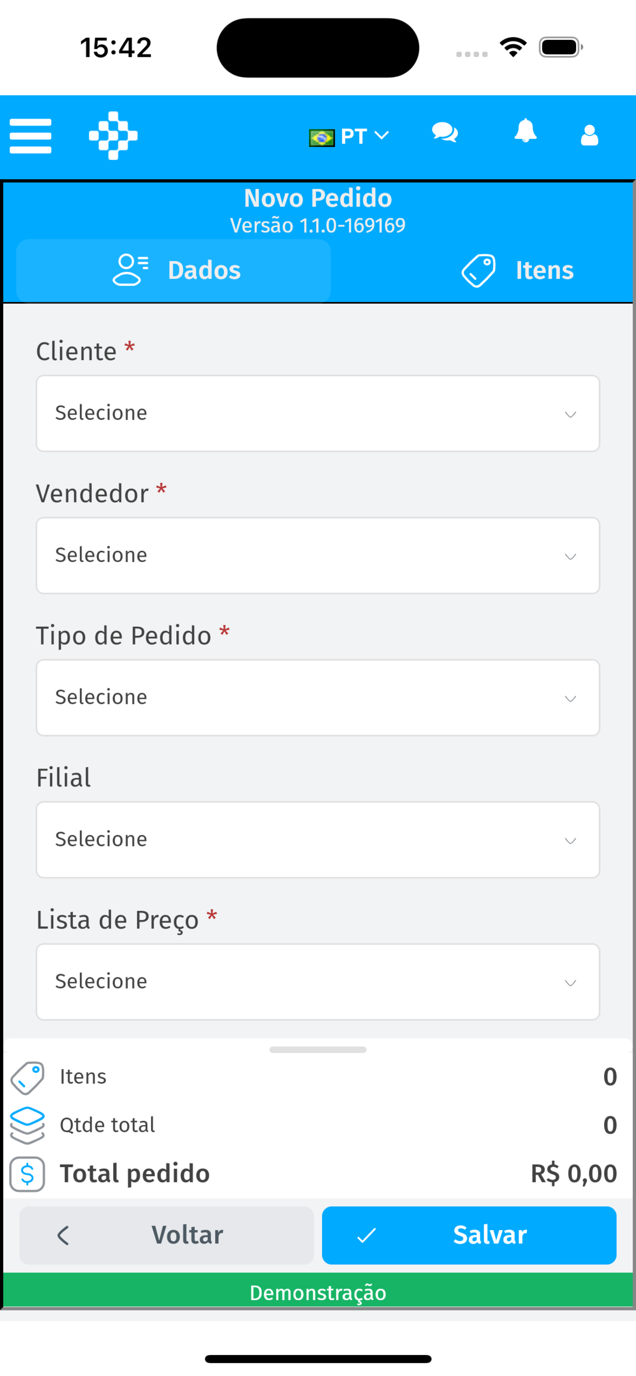 Demander web