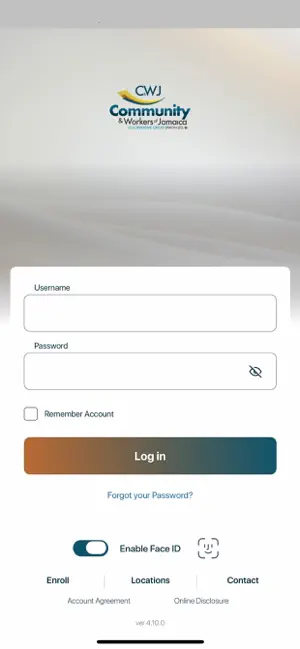 CWJ Cooperative Credit Union screenshot 1