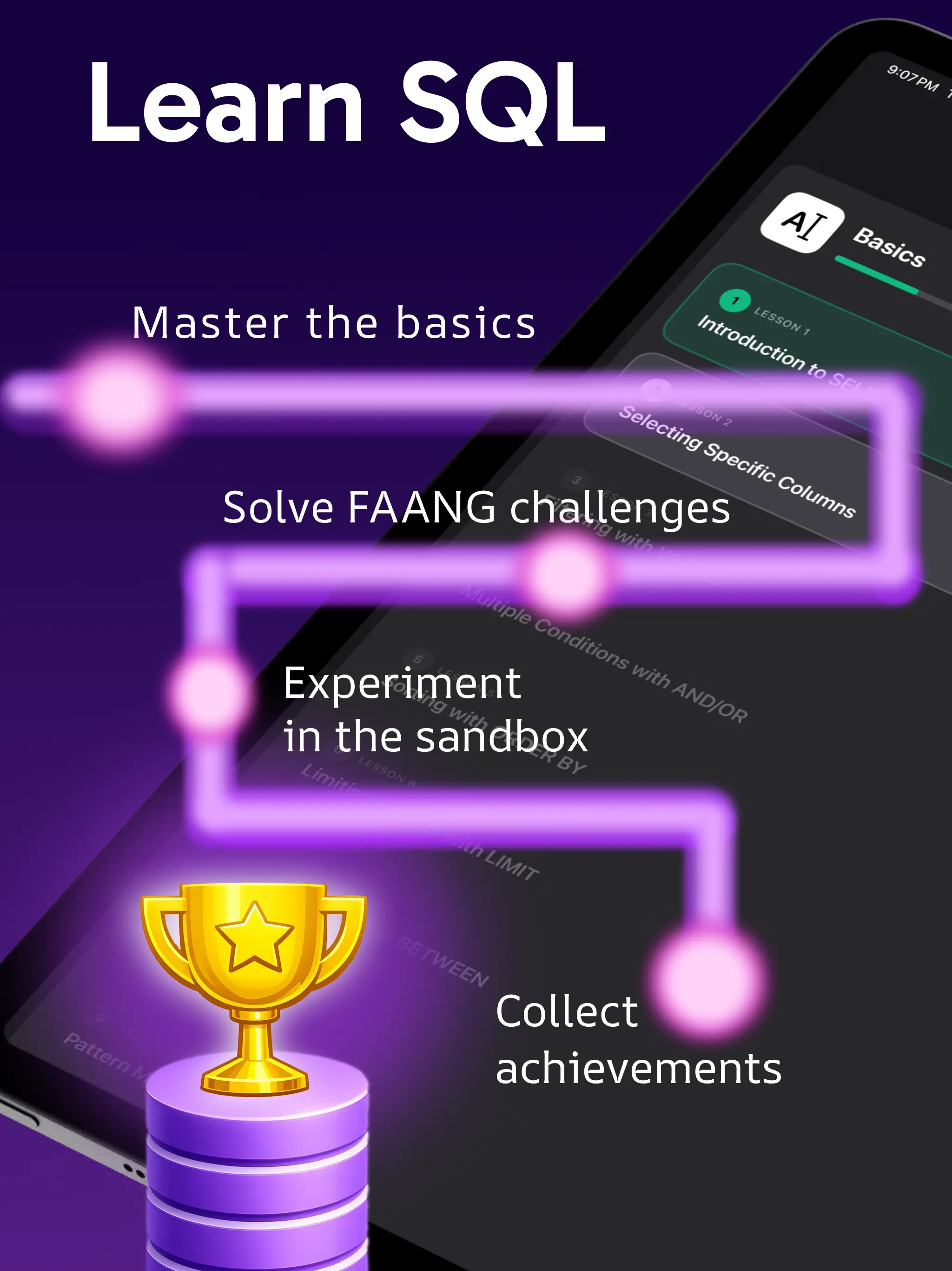 #7. Query Dojo: SQL Practice (iOS) Ved: Rasim Salimov