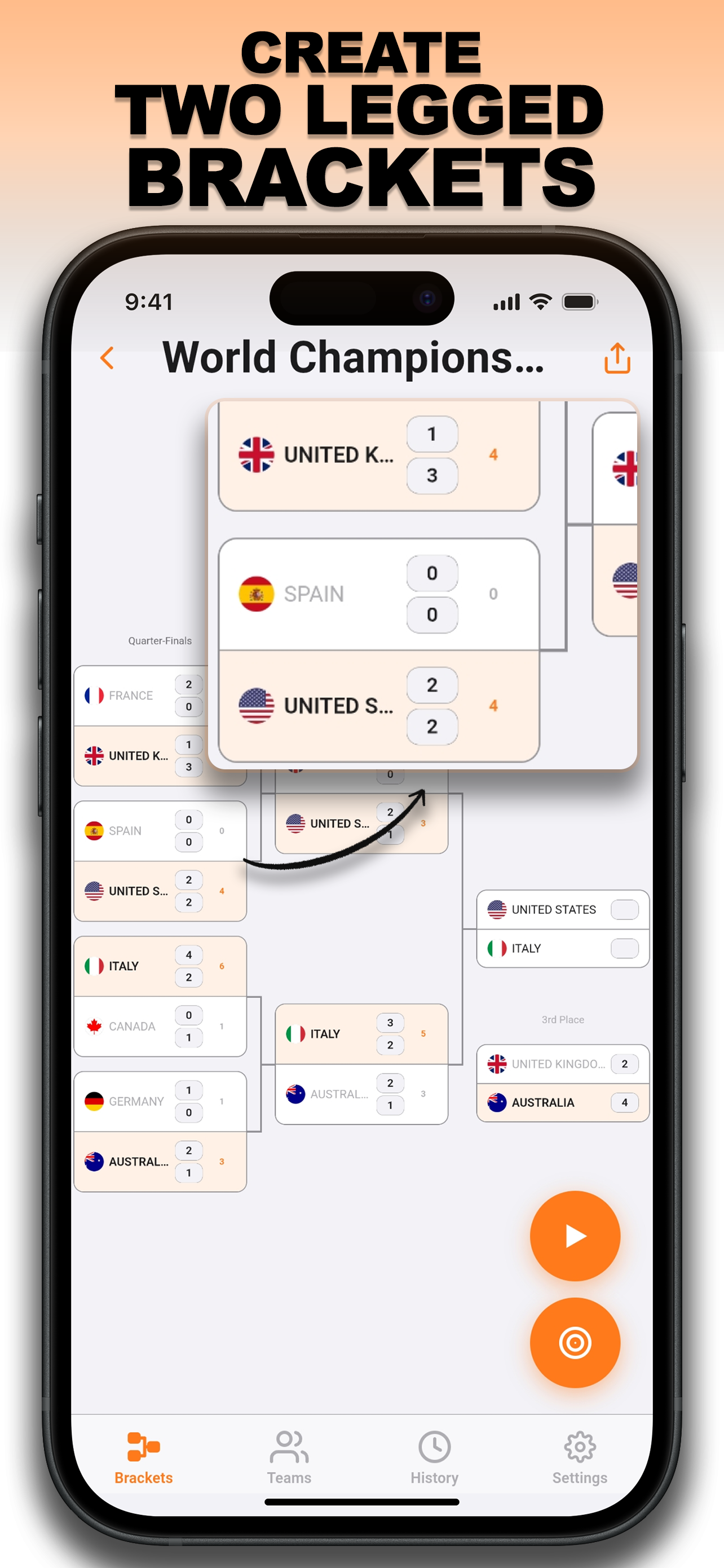 Tournament Bracket Maker App screenshot 4