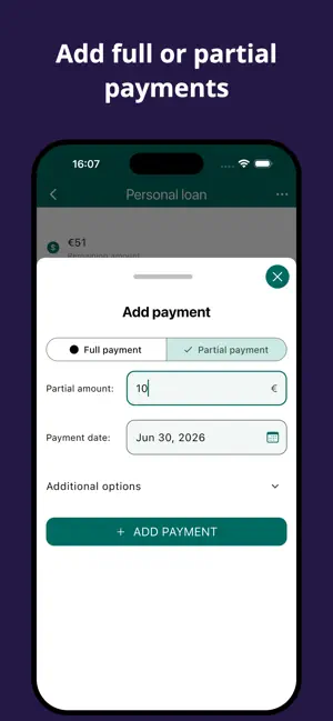 Debt Tracker: Personal Debts screenshot 3
