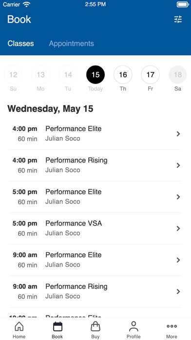 Screenshot #2 pour Hoops Sports Performance