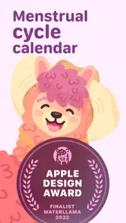 my period calendar pinkllama iphone resimleri 3