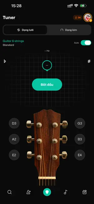 TunerVN: Tuner & Chords iPhone screenshot 6