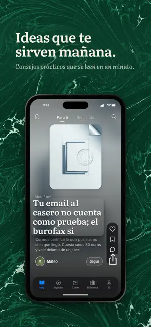 Margen: lecturas de 1 minuto screenshot 3