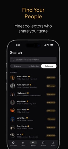Groovv - Vinyl Collection iPhone screenshot
