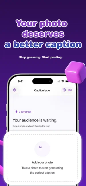 CaptionHype: Photo Captions screenshot 1